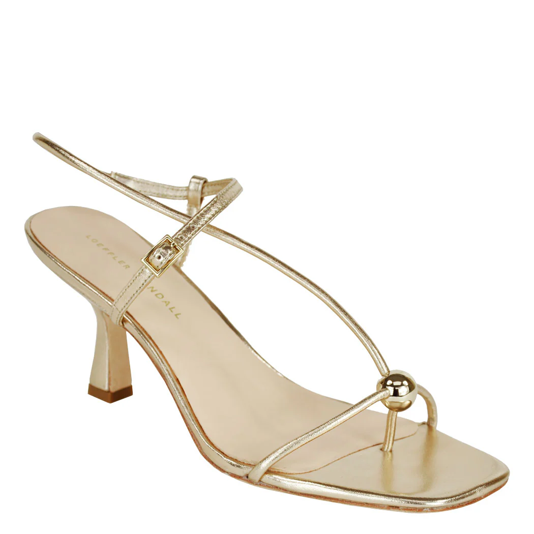 Triana Leather Strappy Heel Sandal