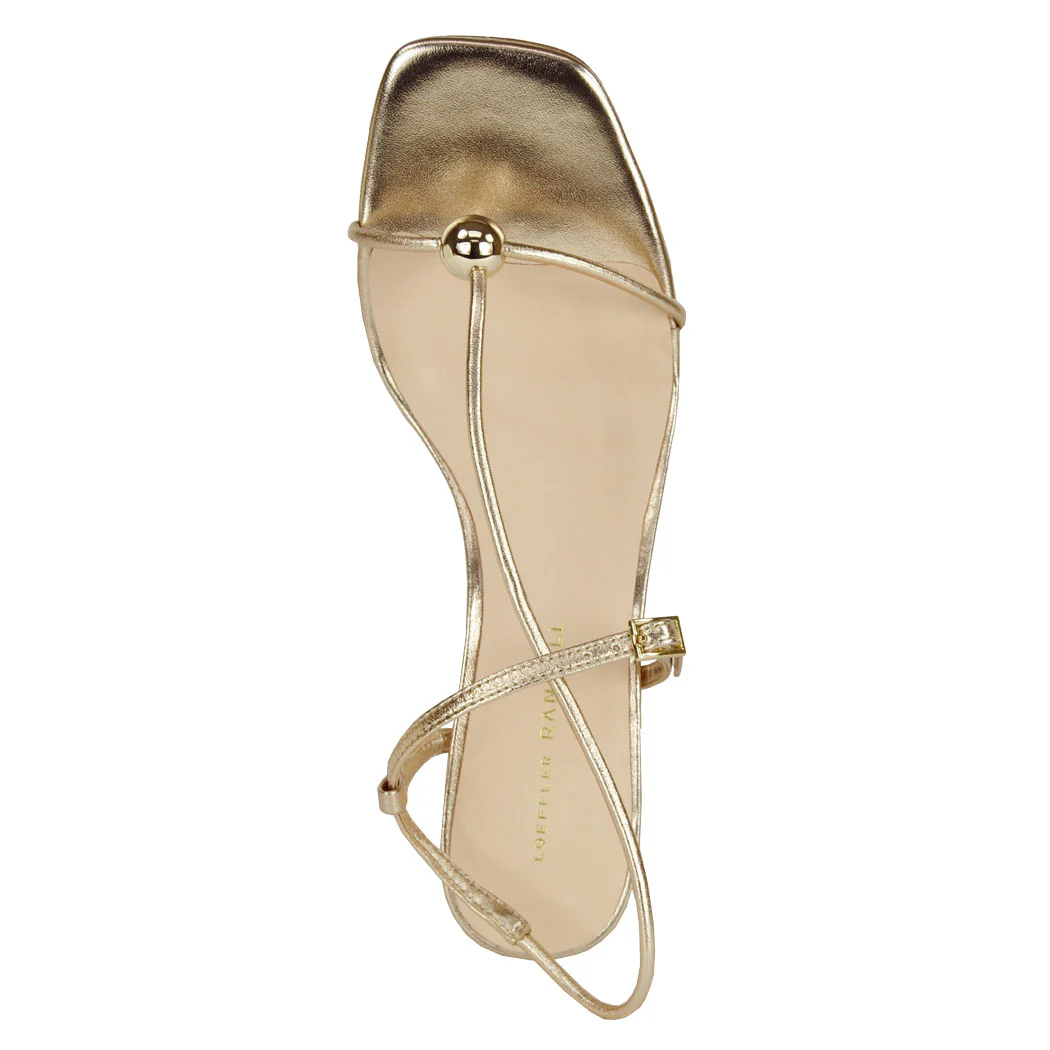 Triana Leather Strappy Heel Sandal - Image 3