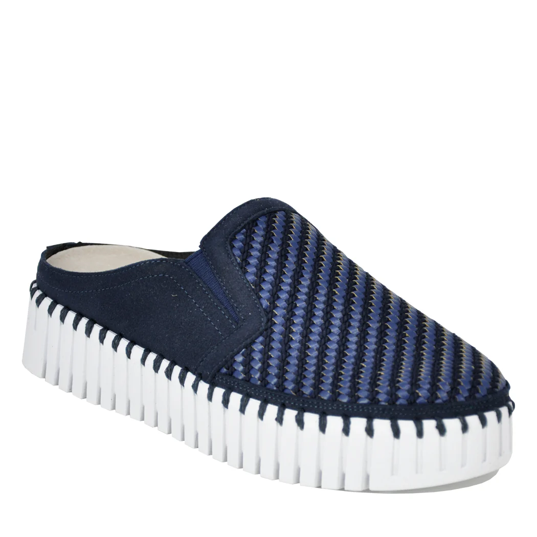 Tulip-0025 Combo Weave Mule