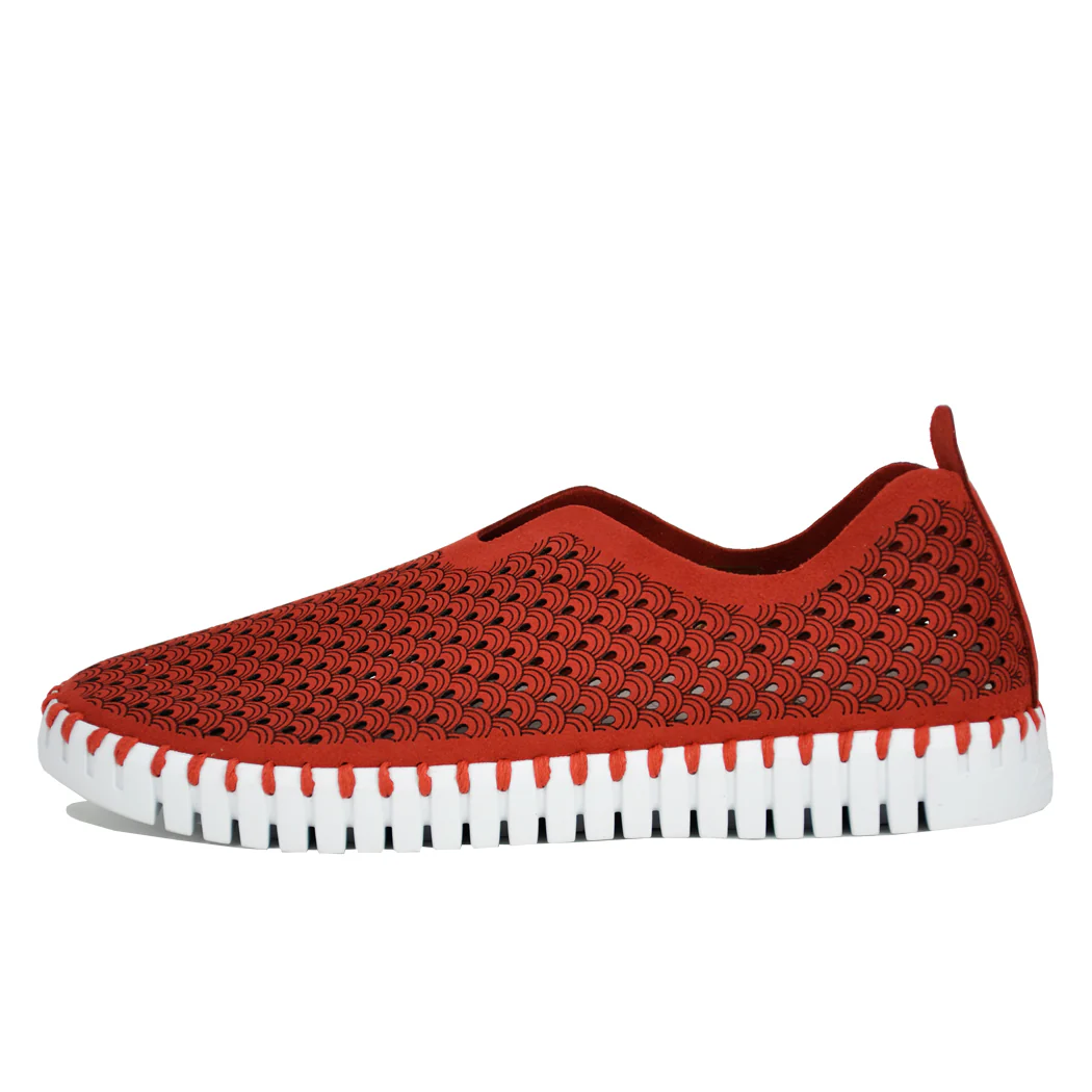 Tulip Suede Flat Slip On - Image 4