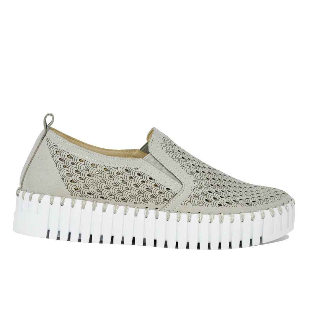 Tulip-141 Nubuck Platform Slip On - Image 2