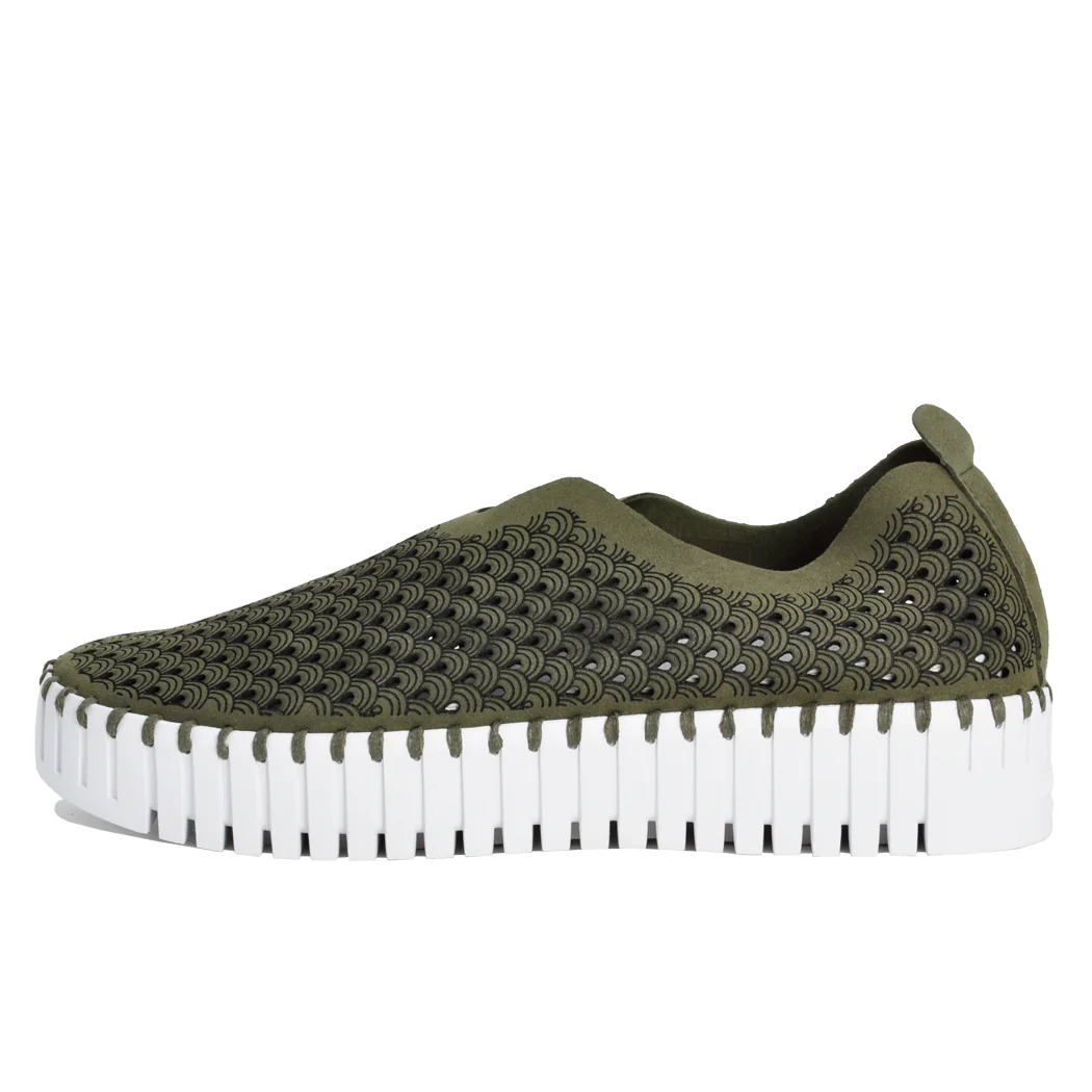 Tulip-3373 Nubuck Platform Slip On - Image 4