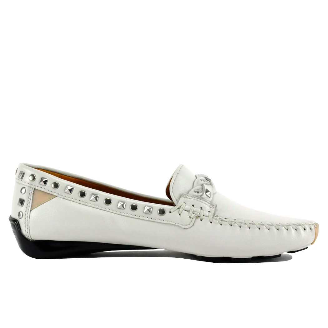 Twisted Galaxy Leather Studded Driving Moc - Image 2