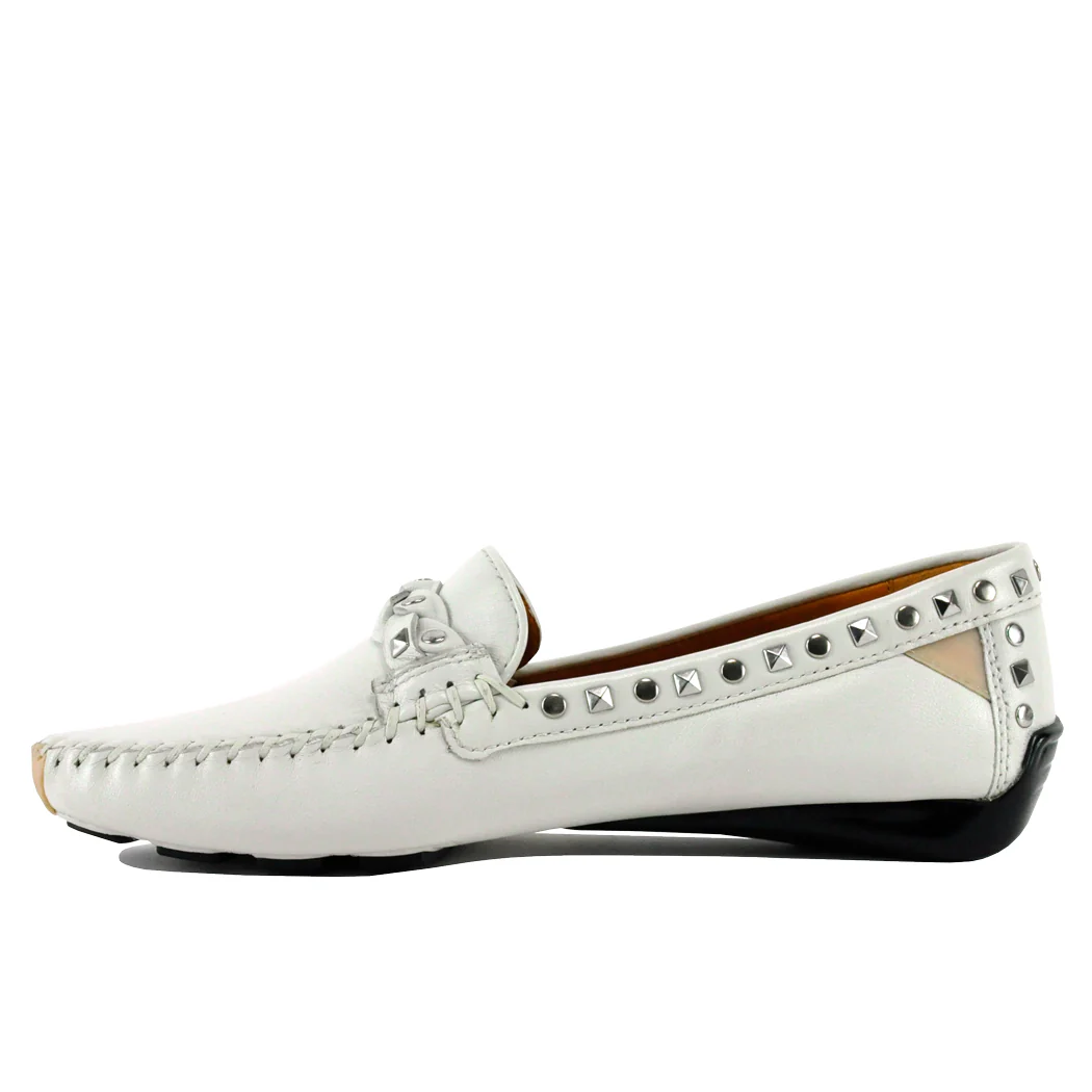 Twisted Galaxy Leather Studded Driving Moc - Image 4