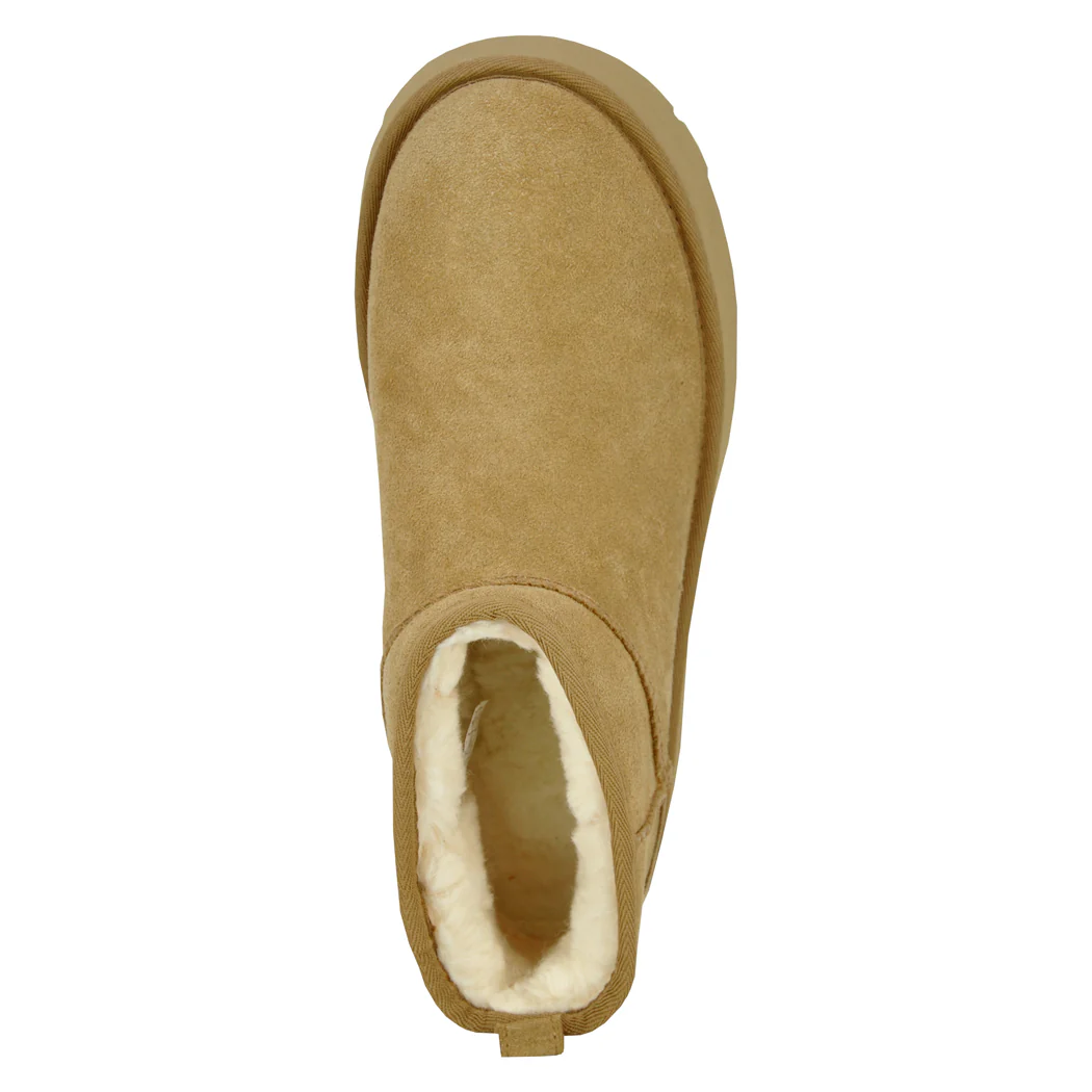 Ultra Mini New Heights Suede Shearling Bootie - Image 3