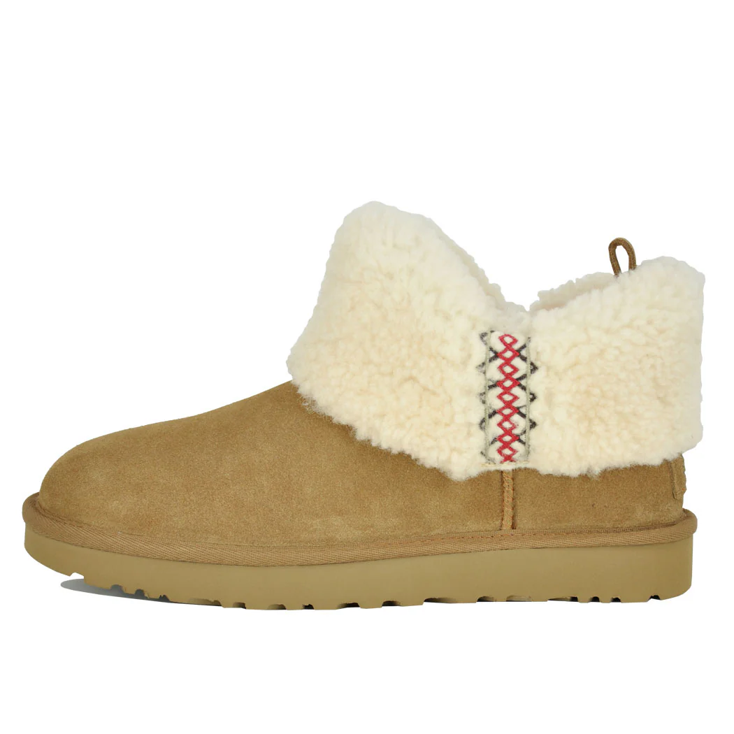Ultra Mini Braid Braided Shearling Bootie - Image 4