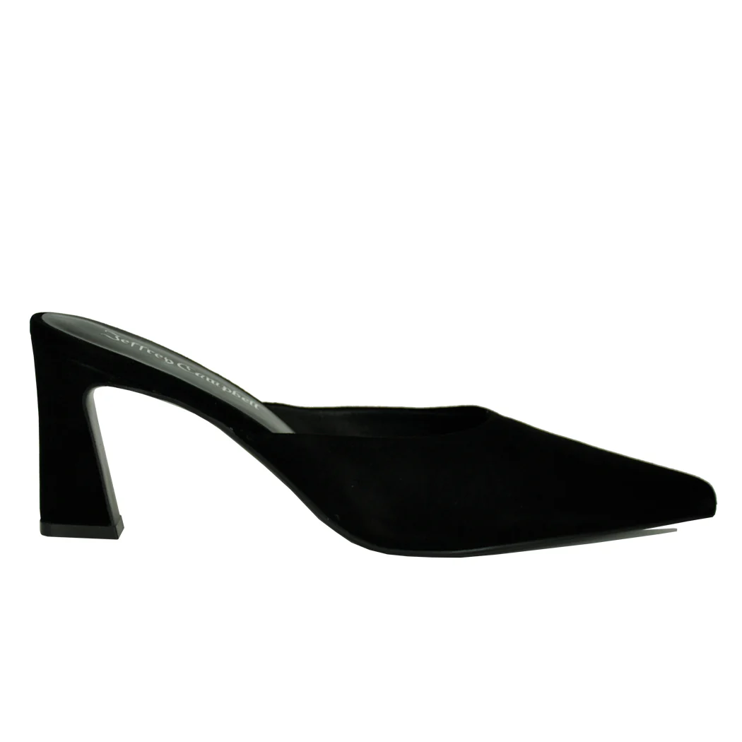 Unamused Suede Heel Mule - Image 2
