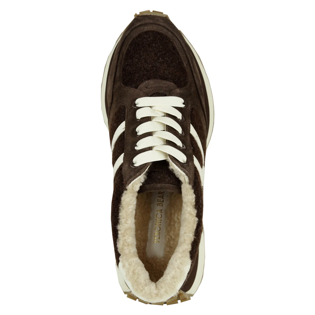Valentina-3-Fur Shearling Fashion Sneaker - Image 3