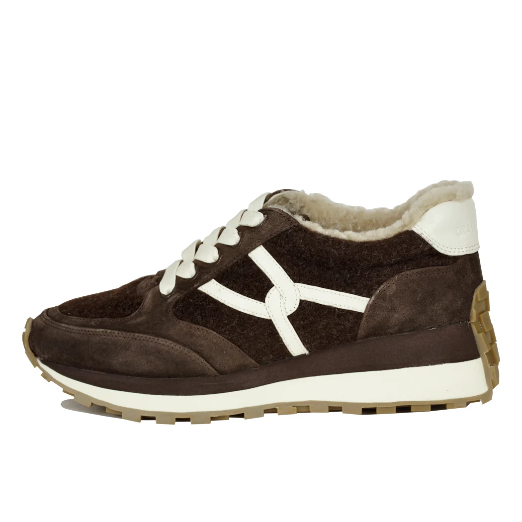 Valentina-3-Fur Shearling Fashion Sneaker - Image 4