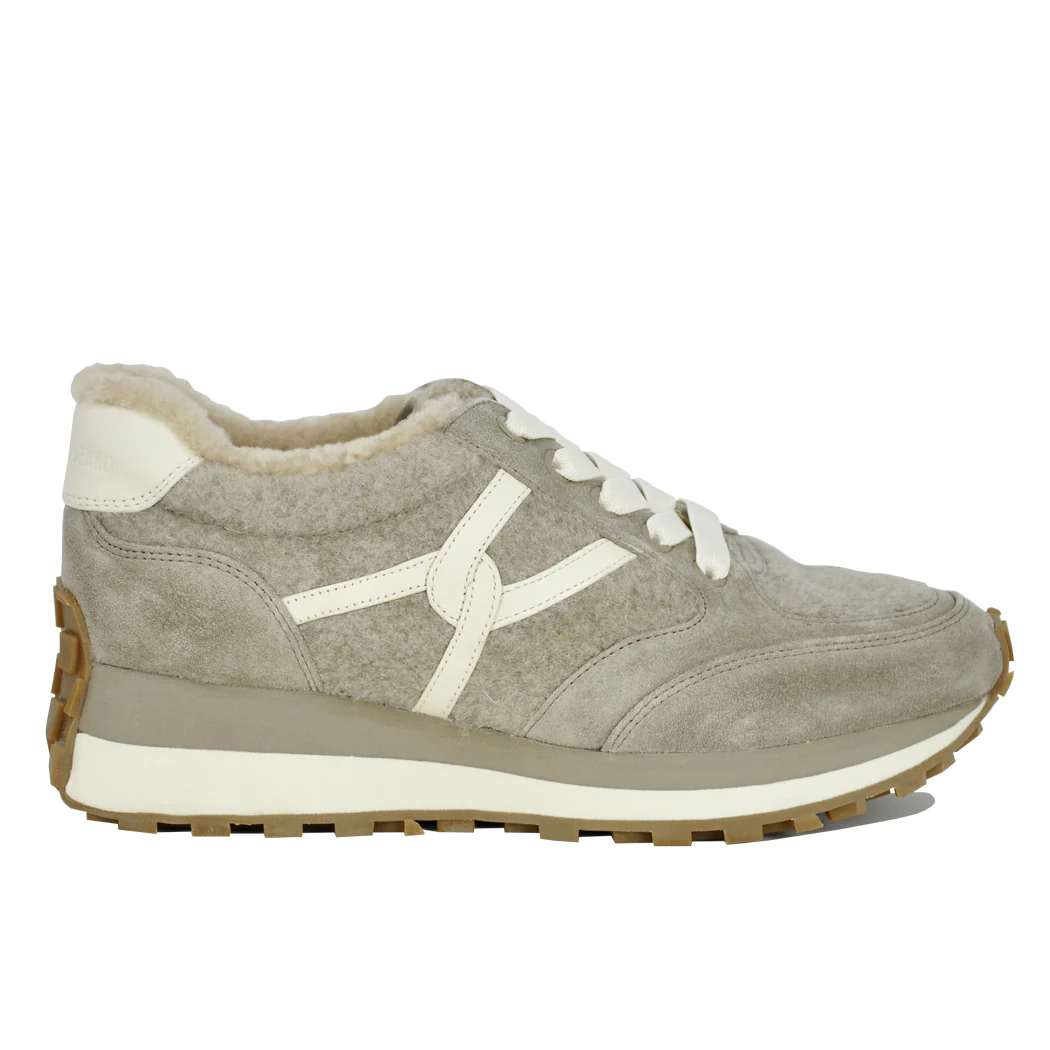 Valentina-3-Fur Shearling Fashion Sneaker - Image 3