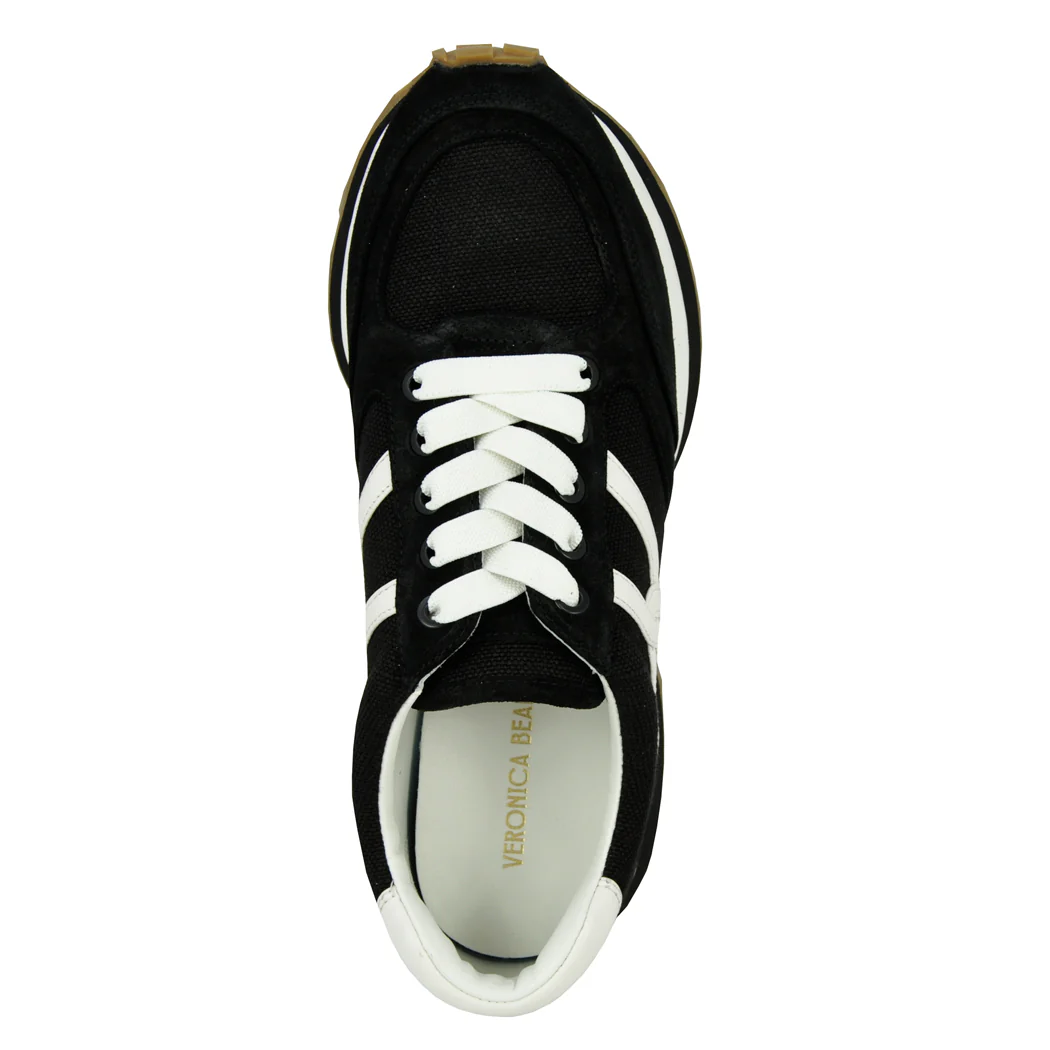 Valentina Suede & Canvas Sneaker - Image 3