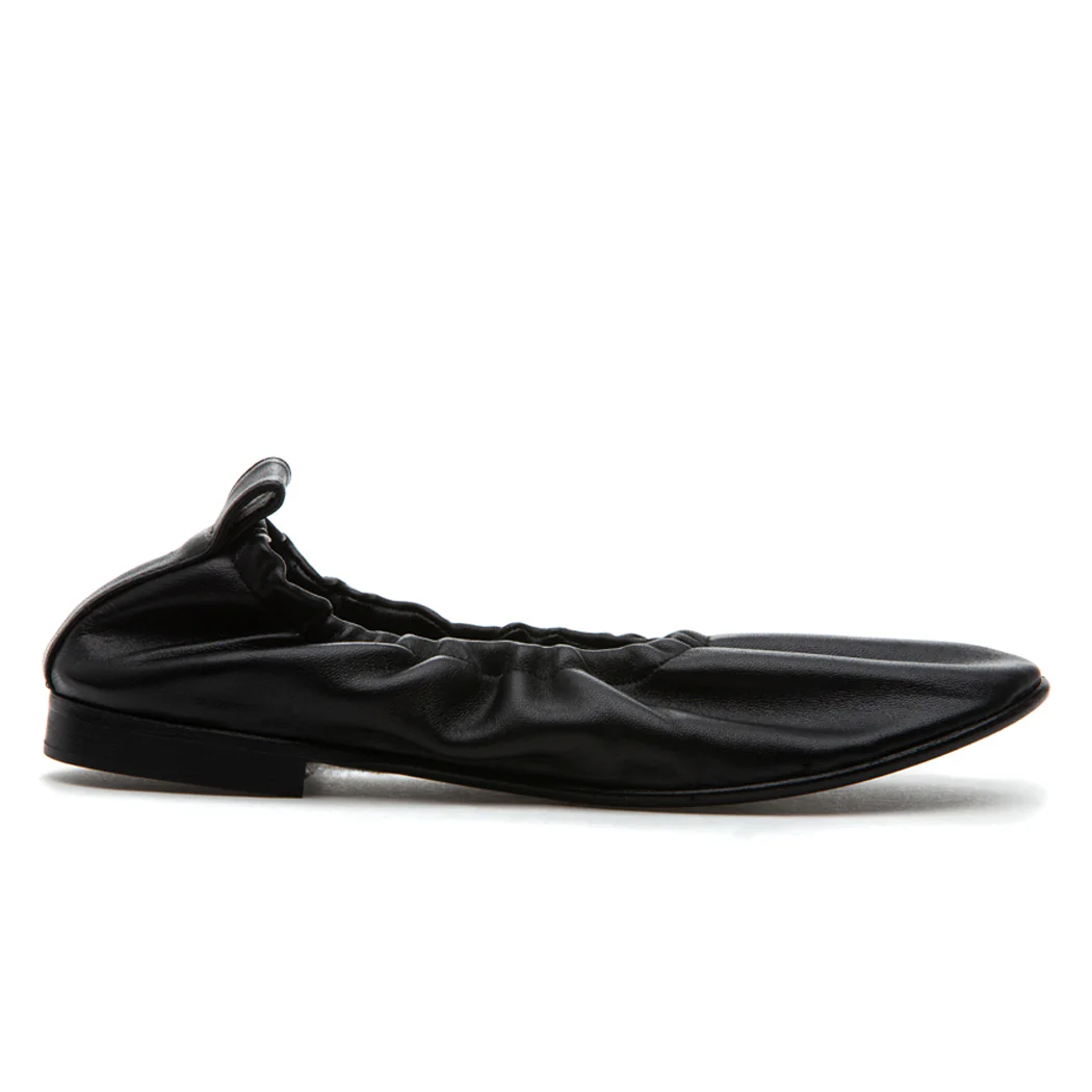 Vanna Leather Flat Ballet - Image 2