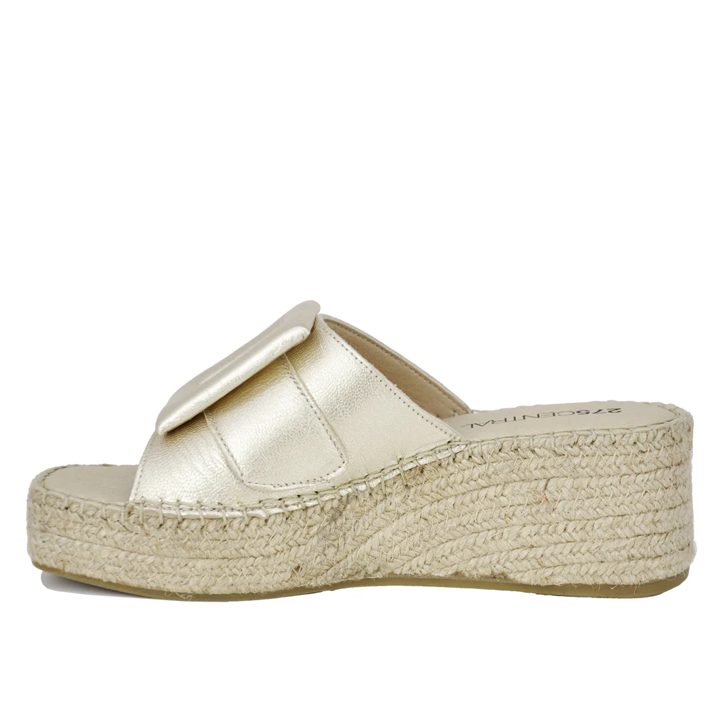 Varley Espadrille Wedge Buckle Slide - Image 4
