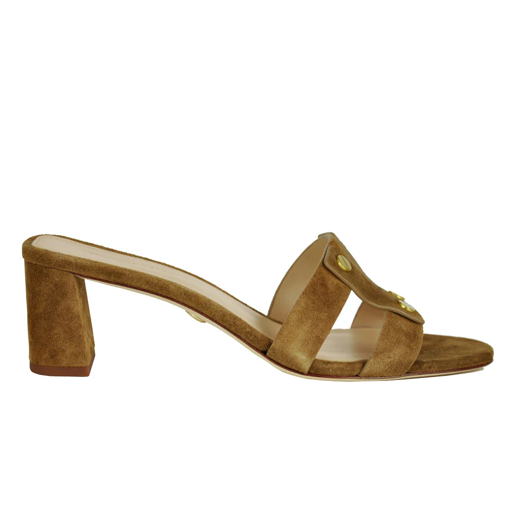 Via-55 Suede Heel Slide - Image 2