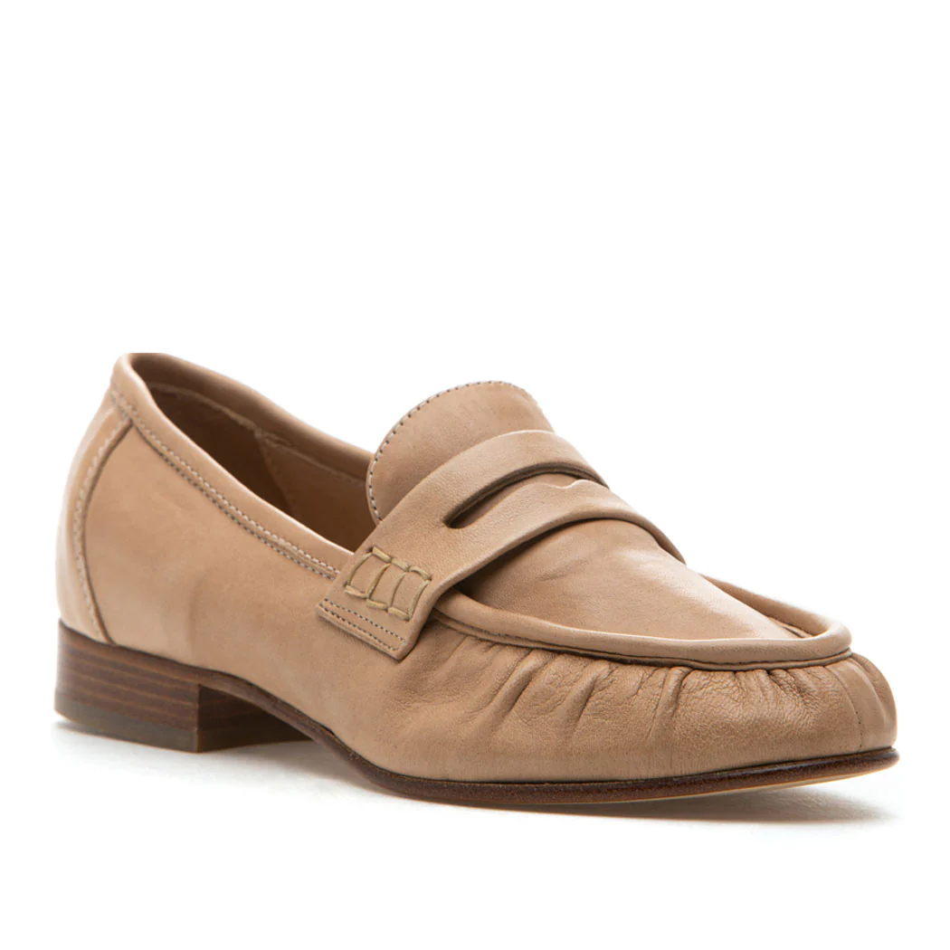 Viola Leather Flat Moc