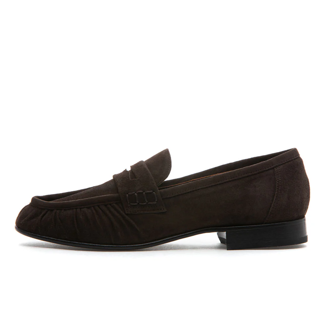 Viola Suede Flat Moc - Image 4