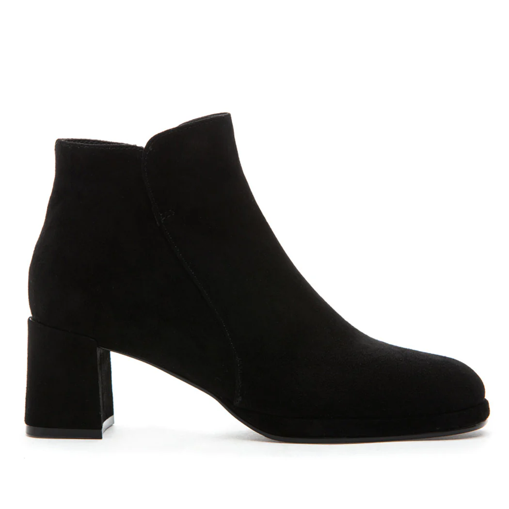 Visk Suede Heel Platform Boot - Image 2
