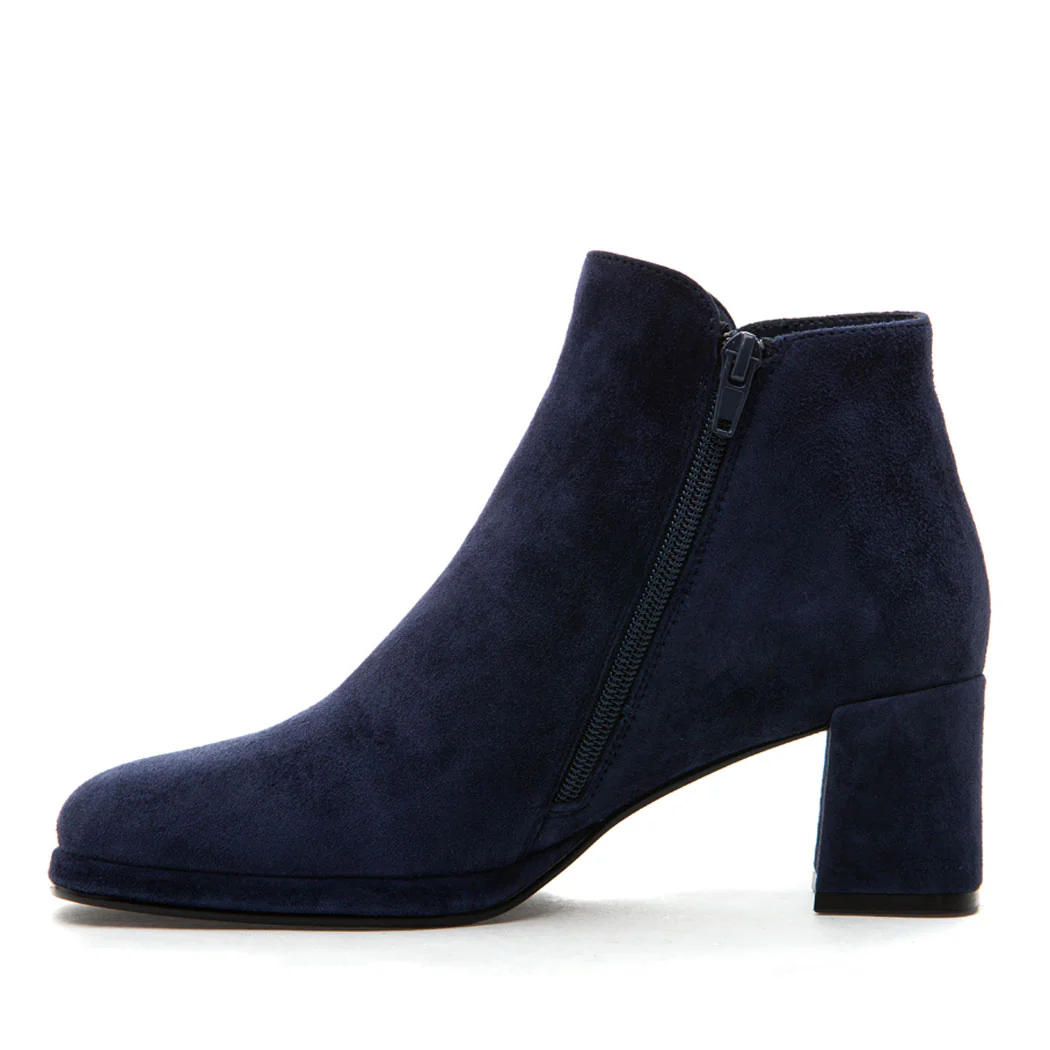 Visk Suede Heel Platform Boot - Image 4