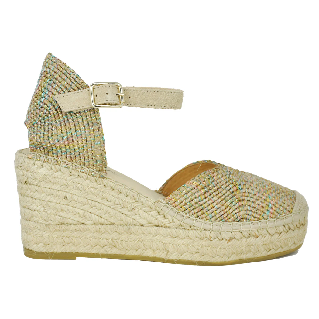Vivi Fabric Wedge Espadrille - Image 2