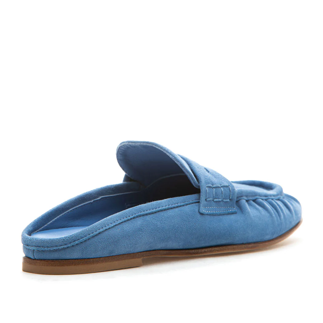 Vivien Suede Flat Mule - Image 3