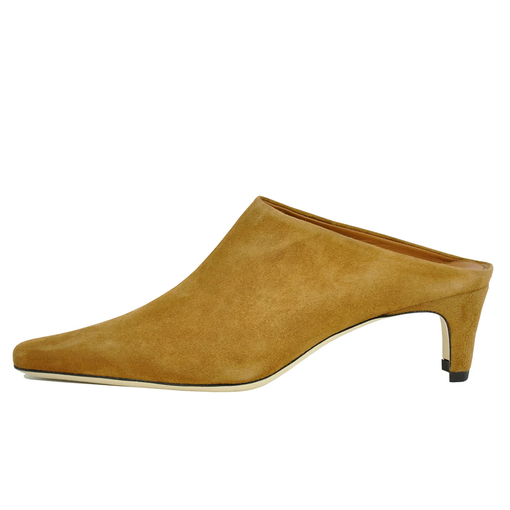 Wally Suede Heel Mule - Image 4
