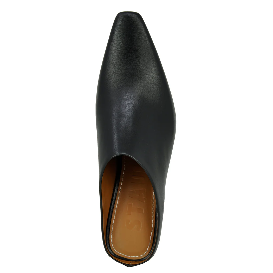 Wally Mule Leather Heel Mule - Image 4
