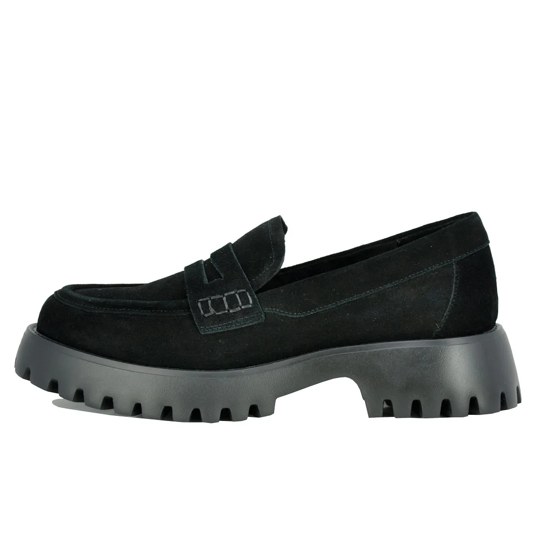 Zety Weatherproof Suede Lug Loafer - Image 4