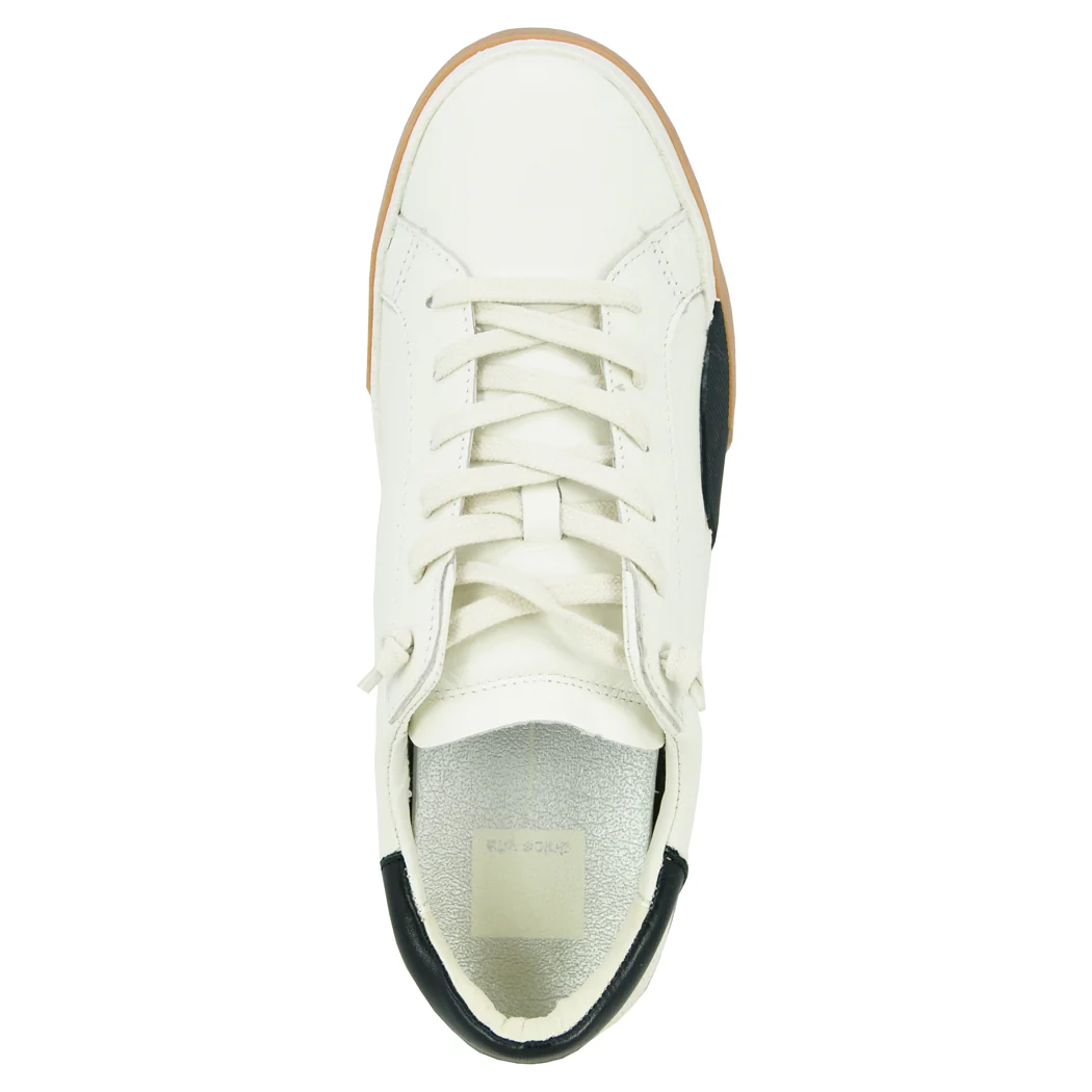 Zina Leather Tie Sneaker - Image 3
