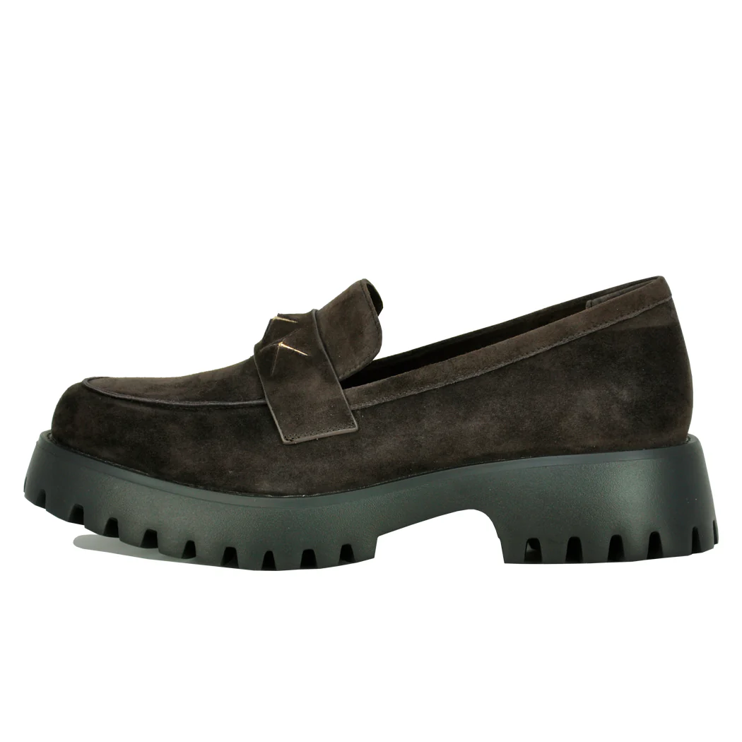 Zofie Suede Stud Loafer - Image 5