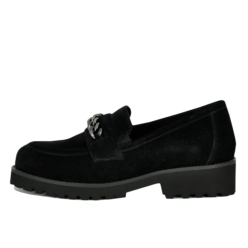 Zoxfo Suede Chain Loafer - Image 4