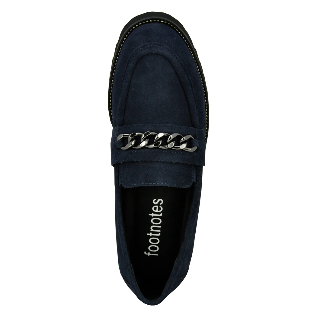 Zoxfo Suede Chain Loafer - Image 3