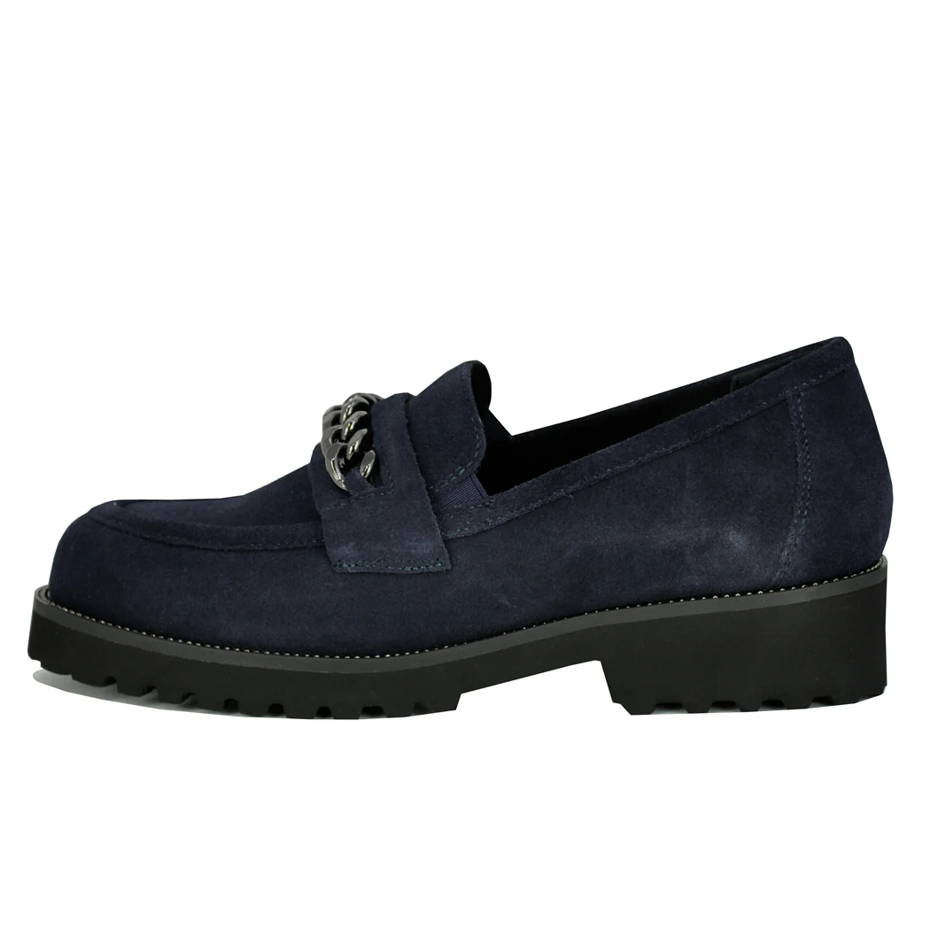 Zoxfo Suede Chain Loafer - Image 4