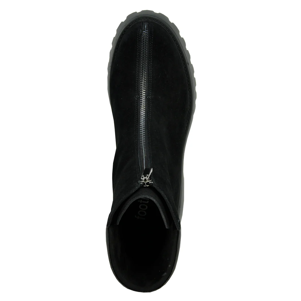 Zudora Suede Front Zipper Bootie - Image 3